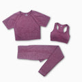 Conjunto Mabelly - 3 Peças Top & Cropped